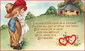 ... Valentine Cards in Vintage Style with Cute Love Poems for Valentines