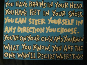 taking direction from dr.seuss