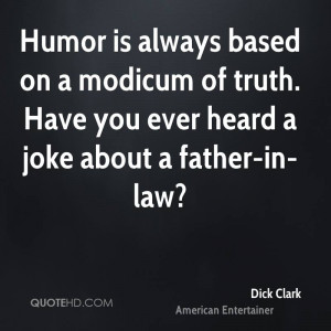 Dick Clark Humor Quotes