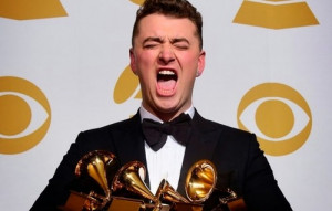 Sam Smith , who took four Grammys home last sunday, used his Twitter ...