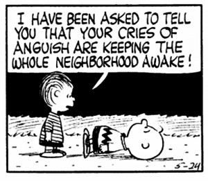 Charlie Brown - Cries of Anguish