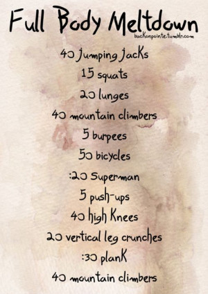 Workouts You Can Do From Home