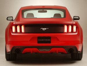 Autorevue Ford Mustang Heck