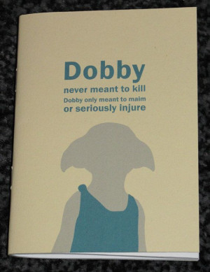 Harry Potter Dobby mini sketchbook by heykatiedesigns on Etsy, £1.50 ...