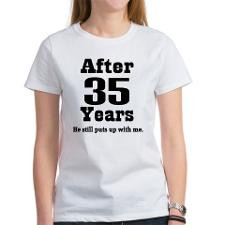35th Anniversary Funny Quote Women's T-Shirt for