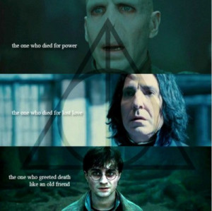 Voldemort, Snape, Harry, & the Deathly Hallows - harry-potter Fan Art