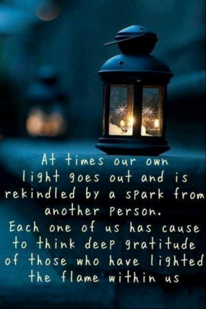 Albert Schweitzer on gratitude.