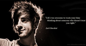 all time low, awesome, jack barakat, life, quote, right, smart boy ...