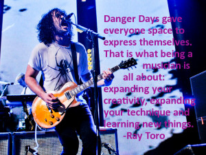 Ray Toro Quote by TheHoodedSilhouette