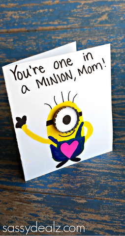 You’re One in a Minion” Card Idea