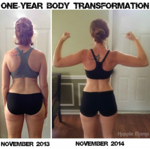One Year Body Transformation