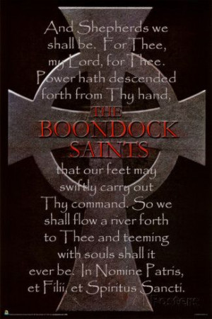 ... boondock saints movie crosses prayer quotes poster prints saint movie