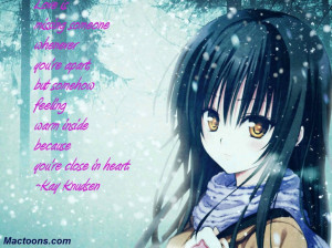 Valentines Day Quotes: Anime Love When You Are Missing Your Love