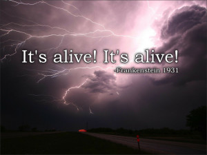 It's alive! It's alive! Frankenstein, 1931
