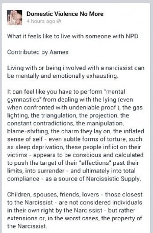 ... sociopath 1/6 A Help for narcissistic sociopath relationship survivors
