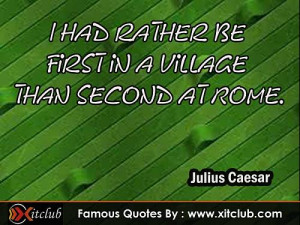 You Are Currently Browsing 15 Most Famous Quotes By Julius Caesar