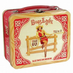 boss lady lunch box come and git it lunchbox aus blech von blueq masse ...