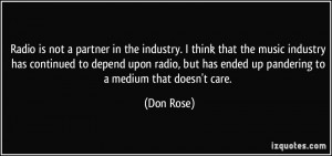 More Don Rose Quotes
