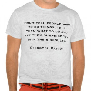 Gee Patton Quotes Tshirt Pzww