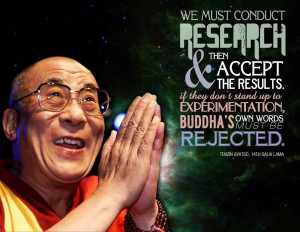 ... twijfel, wel grote twijfel… wijze woorden van de 14de Dalai Lama