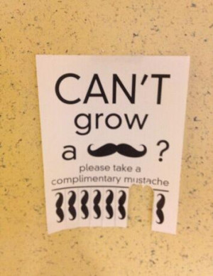 Funny Mustache Quotes