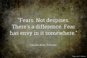 Passion by Lauren Kate (#3 in Fallen series) Quote