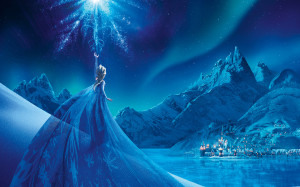 Elsa Frozen Snow Queen Palace Wallpaper HD
