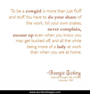 Famous country quotes