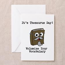 Its Thesaurus Day! Greeting Cards for