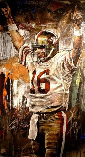 ... are 123 pieces signed and numbered by Stephen Holland & Joe Montana