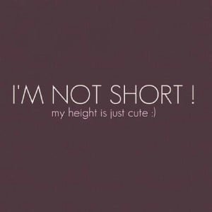 cute, height, quote, short