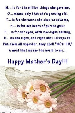 Famous mother day quotes