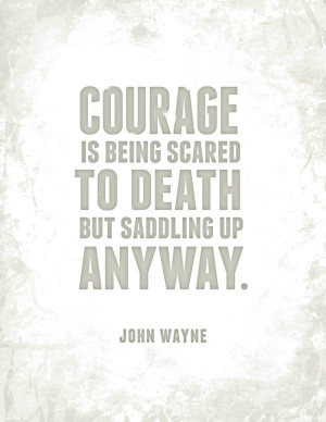 Saddle Up Anyway ~ John Wayne