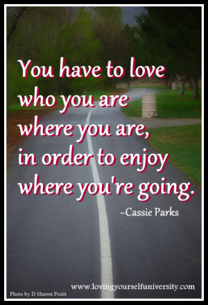Quotes About Loving Yourself For Who You Are Loving yourself quote ...