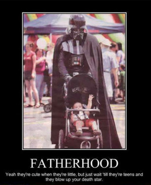 Lol. Someday I hope to have kids that blow up Death Stars. :)