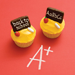 Sweet Recipe: Fun Back-to-School Cupcakes