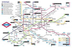 plano interactivo del metro