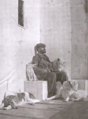 Swedish writer Axel Munthe