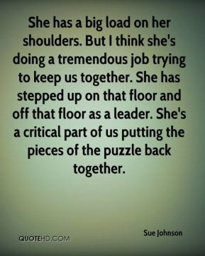 Sue Johnson Quotes