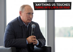 ... touches turns into Libya or Iraq’: Top Putin quotes at youth forum