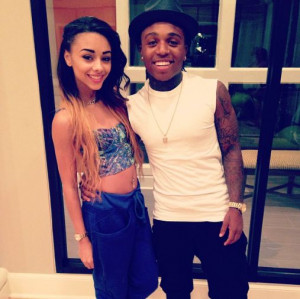 Jacquees at rehearsals with Alix Lapri a couple of days ago.