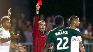 Clint Dempsey Got A Red Card In The Funniest Way Possible