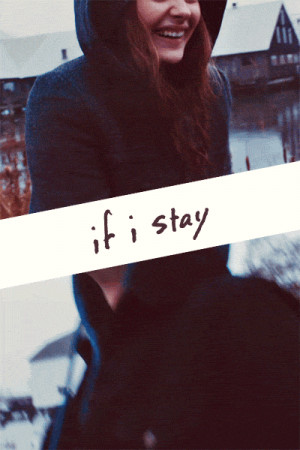 ... feels. See Chloë Grace Moretz and Jamie Blackley in IF I STAY today
