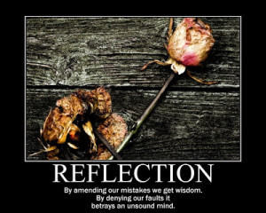 Reflection on Mistakes