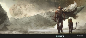 The promise of a new Riddick continues with some cool concept art