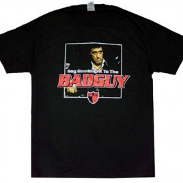 Say Goodnight to the Bad Guy Scarface Official T‑Shirt