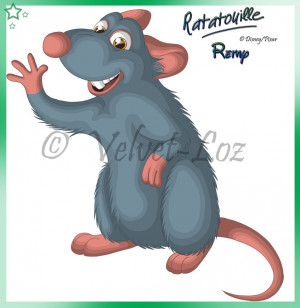 Ratatouille Cartoon Characters