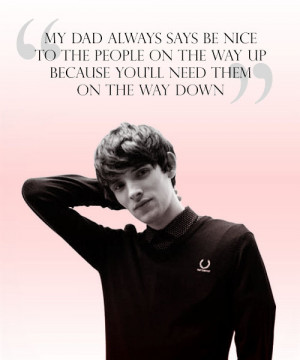 ... tags for this image include: way, colin, colin morgan, dad and down