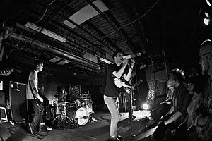 La Dispute playing live in Iowa City, Iowa in 2012