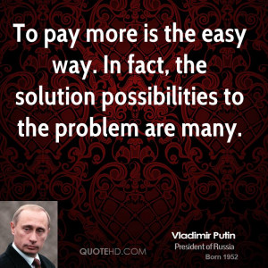 Vladimir Putin Quotes